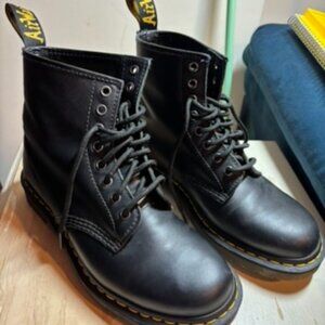 Dr. Martens 1460 Nappa Leather Boot Black (US Women's 8)